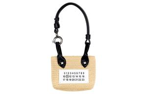 Maison Margiela Сумка женская мини желтая из целлюлозной ткани