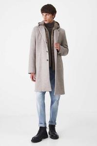 Пальто из смесовой шерсти Medicine, бежевый