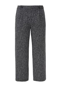 QS Брюки Regular черного цвета