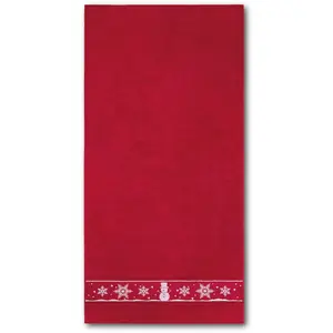 Полотенце для душа Снеговик Сделано в Германии Dyckhoff, Granat