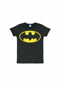 Облегающая футболка с логотипом Бэтмена LOGOSHIRT, черный