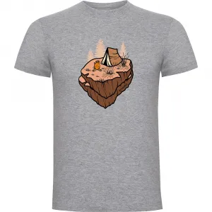 Футболка с коротким рукавом Kruskis Floating Rock, серый