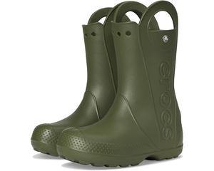 Детские резиновые сапоги Crocs Handle It (большие/маленькие) Crocs Kids, Army Green