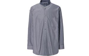 Jil Sander X FW20 Jil Sander Collaboration Series Рубашка мужская темно-синяя Uniqlo, темно-синий