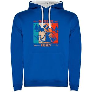 Худи Kruskis Camper Life Two-Colour, синий