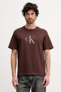 Футболка Calvin Klein Jeans, коричневый