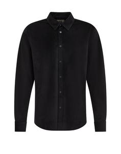 Рубашка на пуговицах классического кроя WE Fashion, черный