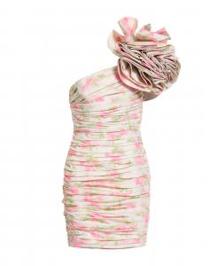 Мини-платье Couture Moschino, кремовый