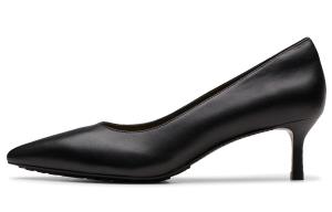 Туфли на высоком каблуке женские черные Clarks