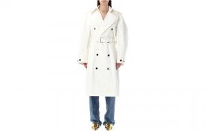 Пальто женское белое Bottega Veneta
