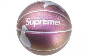 Supreme Баскетбольный мяч X BERNADETTE CORPORATION фиолетовый размер 7 тренировочный унисекс