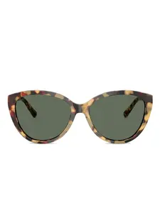 Солнцезащитные очки в оправе 'кошачий глаз' Tiffany & Co, коричневый