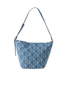 Calvin Klein Плечевая сумка в синем дениме