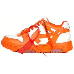 OFF WHITE Out Of Office Low Кроссовки Белые/Оранжевые Женские OFF-WHITE