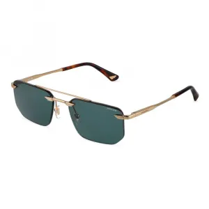 Солнцезащитные очки Police SPLU76-570300 57x18x145 мм, золотой