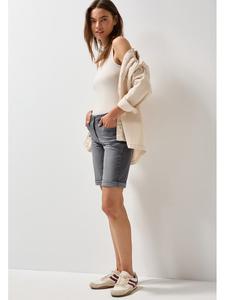 Джинсовые шорты Cecil, серый