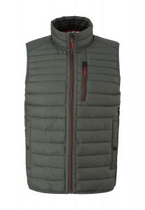 Стеганый жилет мужской s.Oliver, зеленый