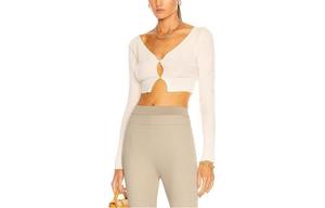 Свитер женский Off White Jacquemus, кремовый