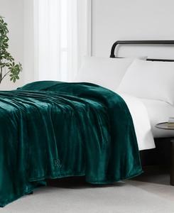 Плюшевое одеяло Micromink, размер King Lauren Ralph Lauren, Green