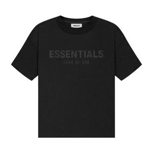 Детская футболка с короткими рукавами Fear of God Essentials, черная
