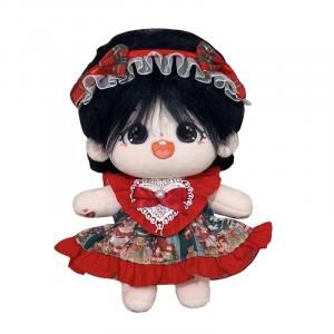 Вязаная шерстяная плюшевая кукла высотой 20 см Happy Fish