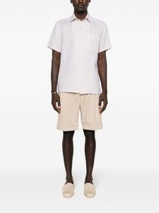 Шорты-бермуды средней посадки Canali, бежевый