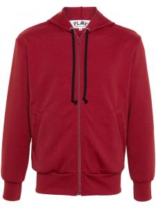 Comme Des Garçons Play худи с логотипом, красный