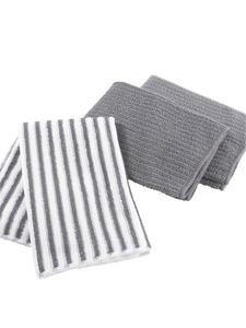 Douceur d’Intérieur Кухонные полотенца серого цвета