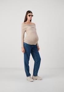 Джемпер OLMJAYDEN OFF SHOULDER ONLY MATERNITY, светло-коричневый