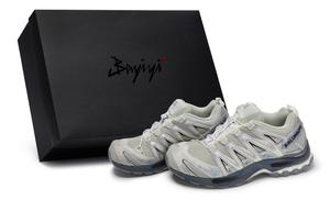 SALOMON Кроссовки XA PRO 3D Outdoor унисекс с низким верхом бежевого/серого/серебристого/черного/синего цветов