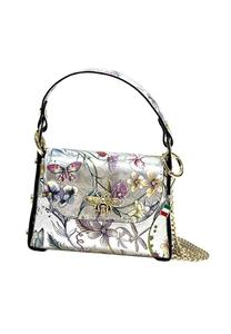 Сумка DrachenLeder Handbag, Silber Farbig/Silver-Coloured