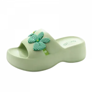 TAFN Женские слайдеры EVA с защитой от запаха светло-зеленые, цвет Light Green