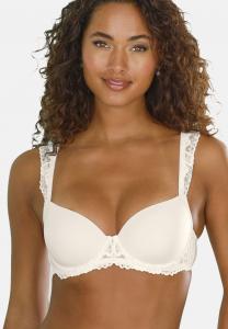 Бюстгальтер на косточках LASCANA, бежевый