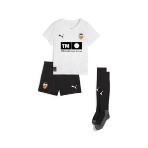 PUMA Тренировочный костюм 'Valencia CF 25/26 Heimtrikot' в черном и белом цветах