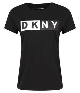 Футболка женская Dkny Sport с принтом, черный