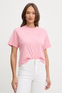 Винтажная футболка tee_19 из хлопка HUGO, розовый