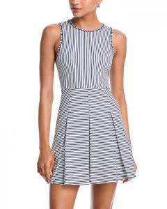 Плиссированное платье Racquet Addison Bay, синий