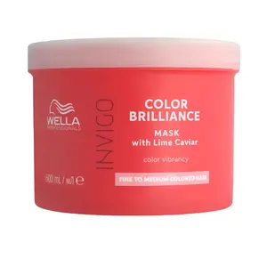 Маска для волос Invigo color brilliance mascarilla protectora de color invigo cabellos finos o normal Wella Professionals, 500 мл.