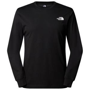 Футболка с длинным рукавом, размер L/S, удобная The North Face, черный