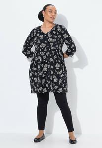 Платье Ulla Popken PAISLEY EMPIRE, Black