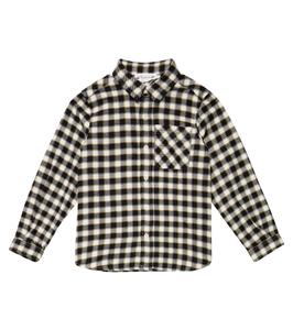 Хлопковая рубашка в клетку Tango Bonpoint, Carreaux Noir