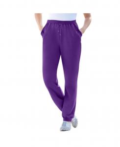 Женские спортивные брюки Within Better-Fleece Pull-On Jogger Sweatants Woman Within, Radiant purple