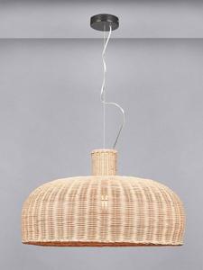 Caswell Natural Dome подвесной потолочный светильник Pacific, Rattan