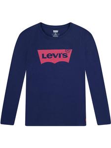 Лонгслив Levi's Kids, темно-синий