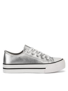 Полуботинки Sneakers aus Stoff DeeZee, серебро