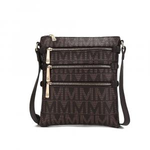 Сумка через плечо с несколькими отделениями из коллекции MKF от Mia K. MKF Collection, цвет Chocolate