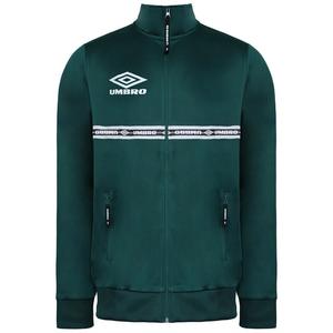 Мужская зеленая спортивная куртка с тесьмой Umbro, зеленый