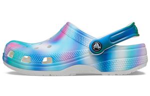 Шлепанцы и сланцы Crocs Colorful Crocs Beach Unisex Multi-Color White Sandals