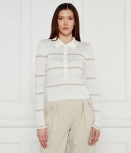 Свитер джанну Slim fit Pinko, экрю