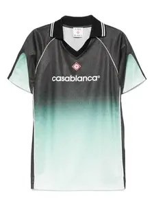Футболка с эффектом градиента CASABLANCA, черный